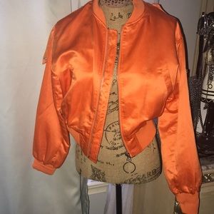 Trendy Forever 21 Orange jacket BRAND NEW